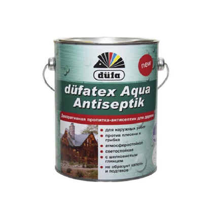 Просочення для дерева антисептик береза/біле Dufatex Aqua (2,5л)