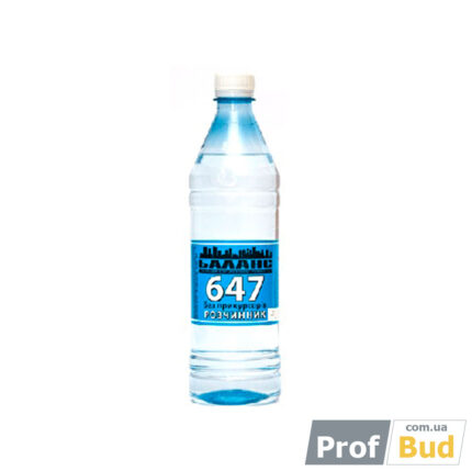 Розчинник 647 БП БАЛАНС 0,5 л (290гр)