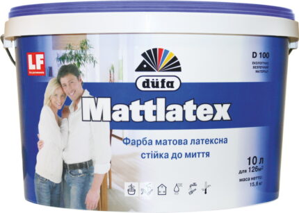 Фарба латексна Dufa Mattlatex D100, 1 л
