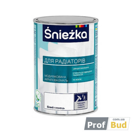 Фарба для радіаторів акрилова Sniezka, 0.4 мл